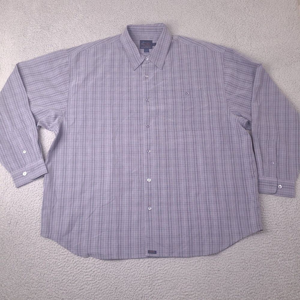 Vintage Tommy Bahama Indigo Palms Shirt Mens XXL Blue‎ Plaid Button Down